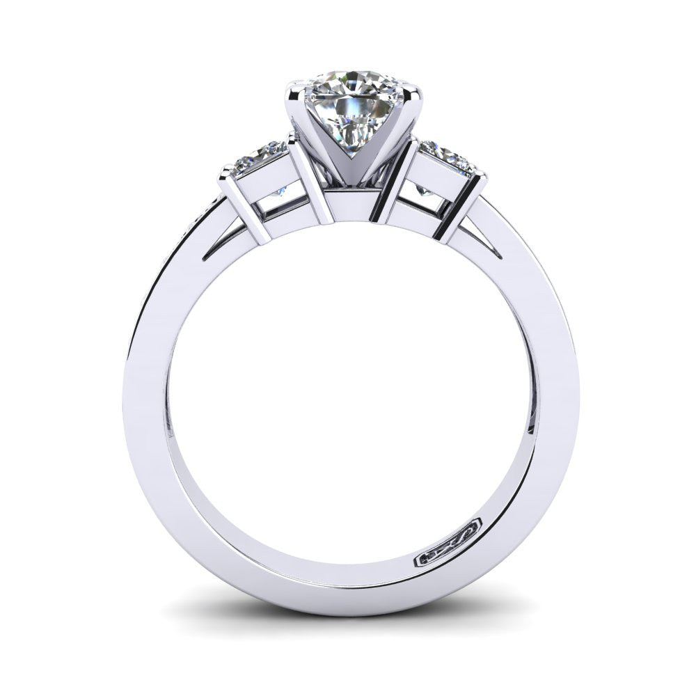 'Tayla' Cushion Cut Engagement Ring
