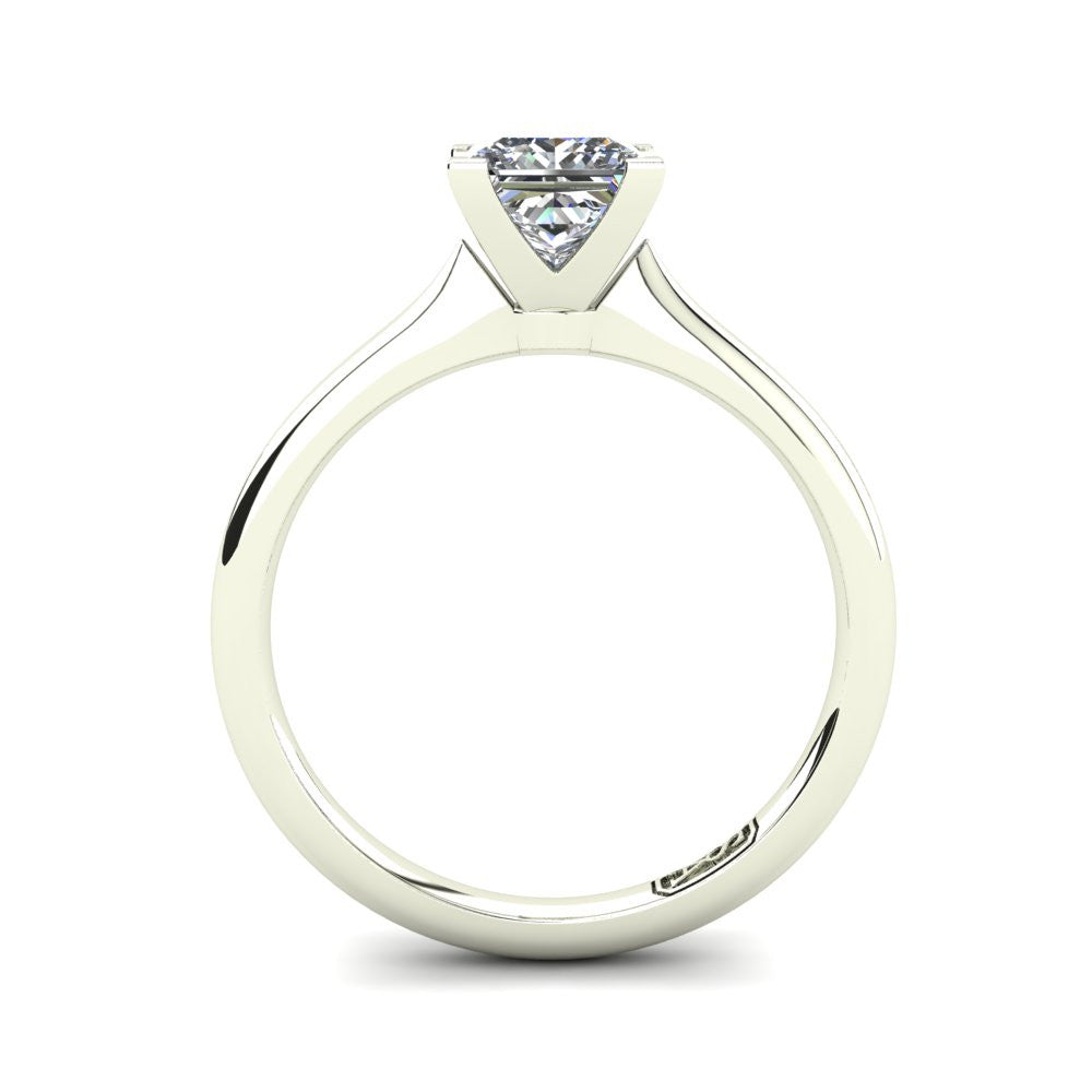 'Delta' Princess Cut Engagement Ring