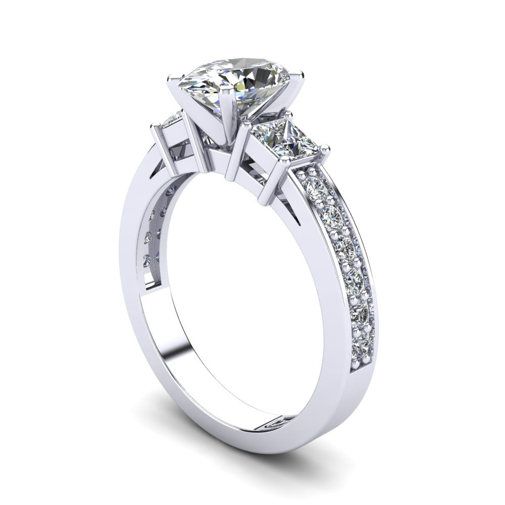 'Tayla' Oval Cut Engagement Ring