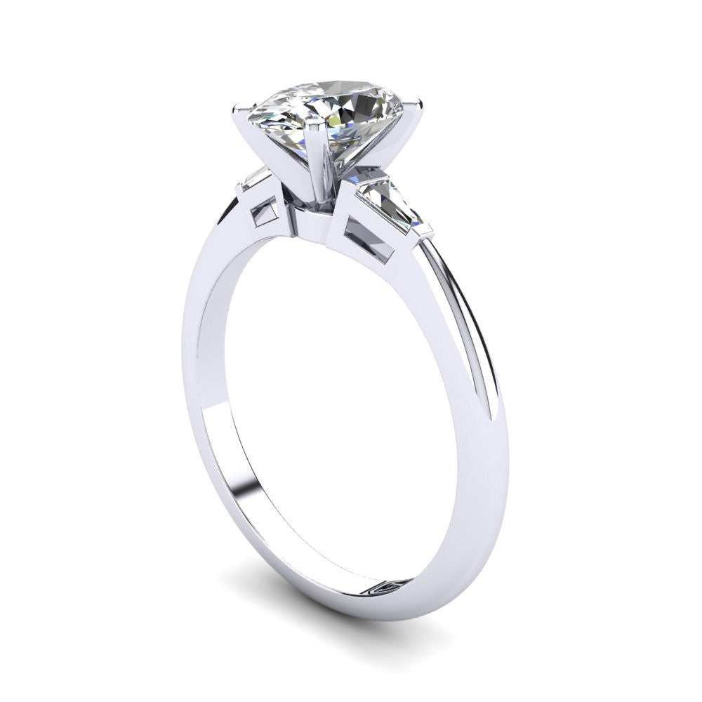 'Marni' Oval Cut Engagement Ring