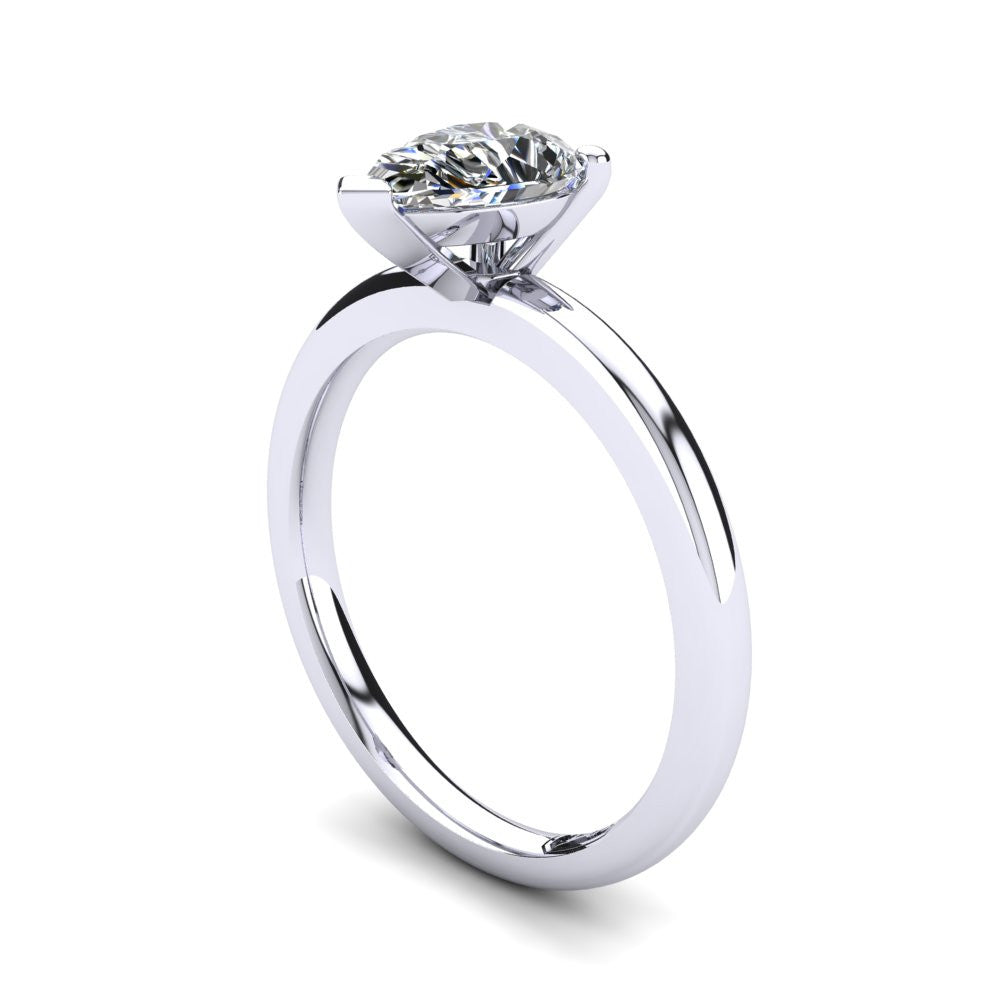 'Casey' Pear Cut Engagement Ring