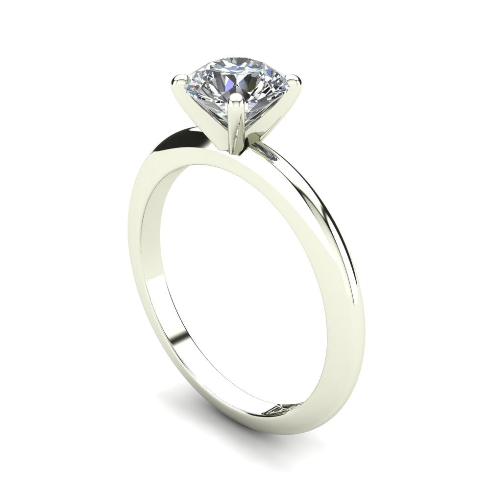 'Nicole' Round Brilliant Cut Engagement Ring