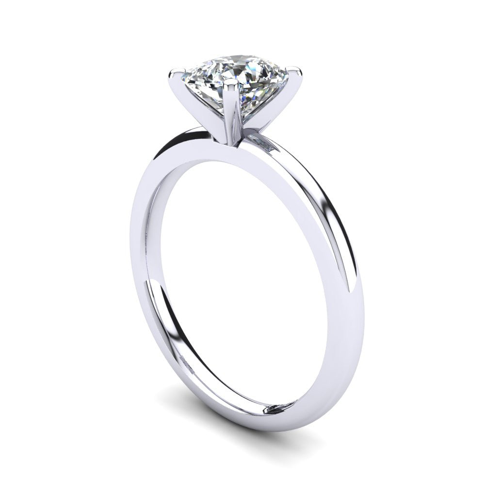 'Casey' Cushion Cut Engagement Ring