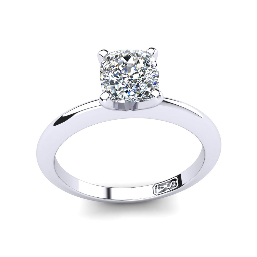 'Nicole' Cushion Cut Engagement Ring