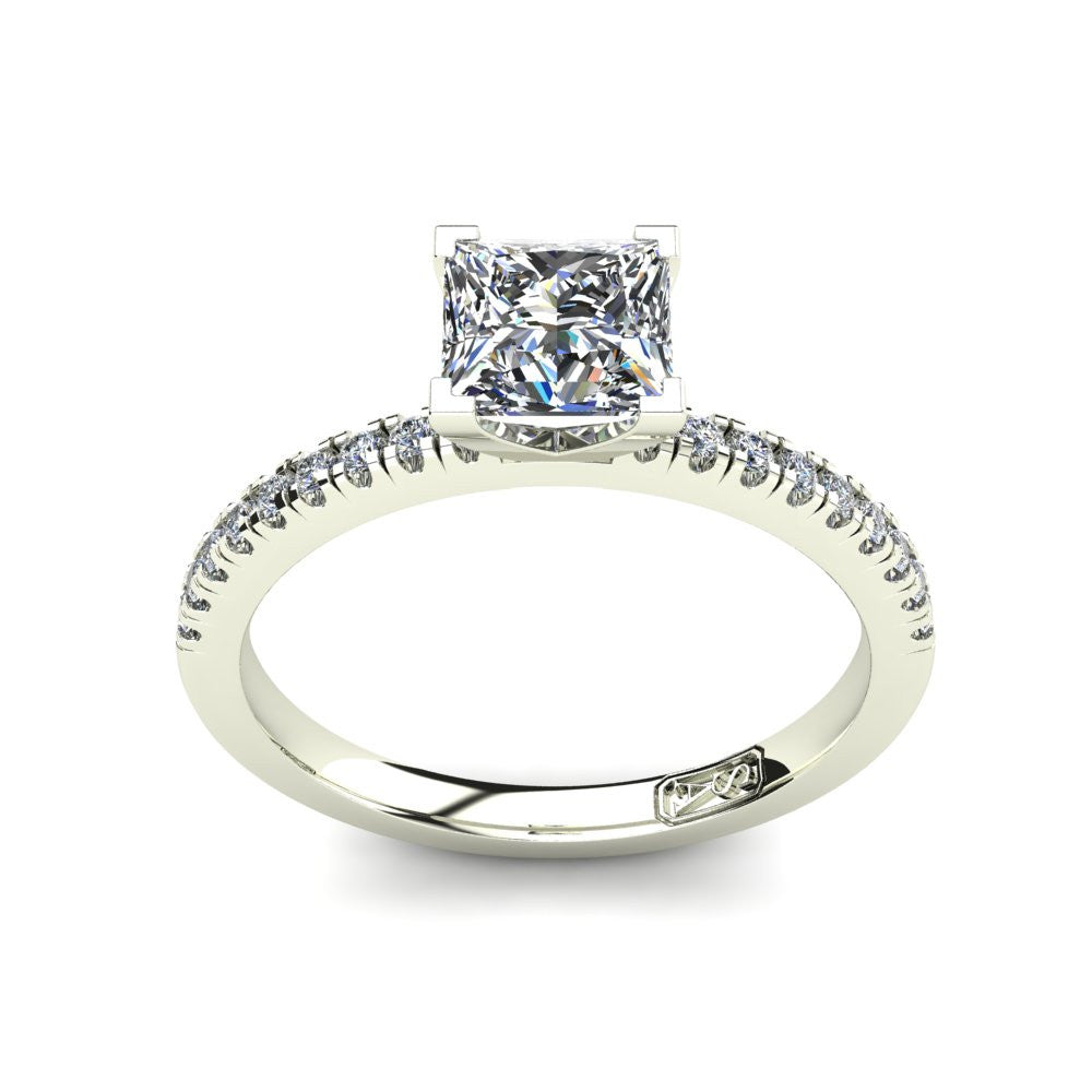 'Chloe' Princess Cut Engagement Ring