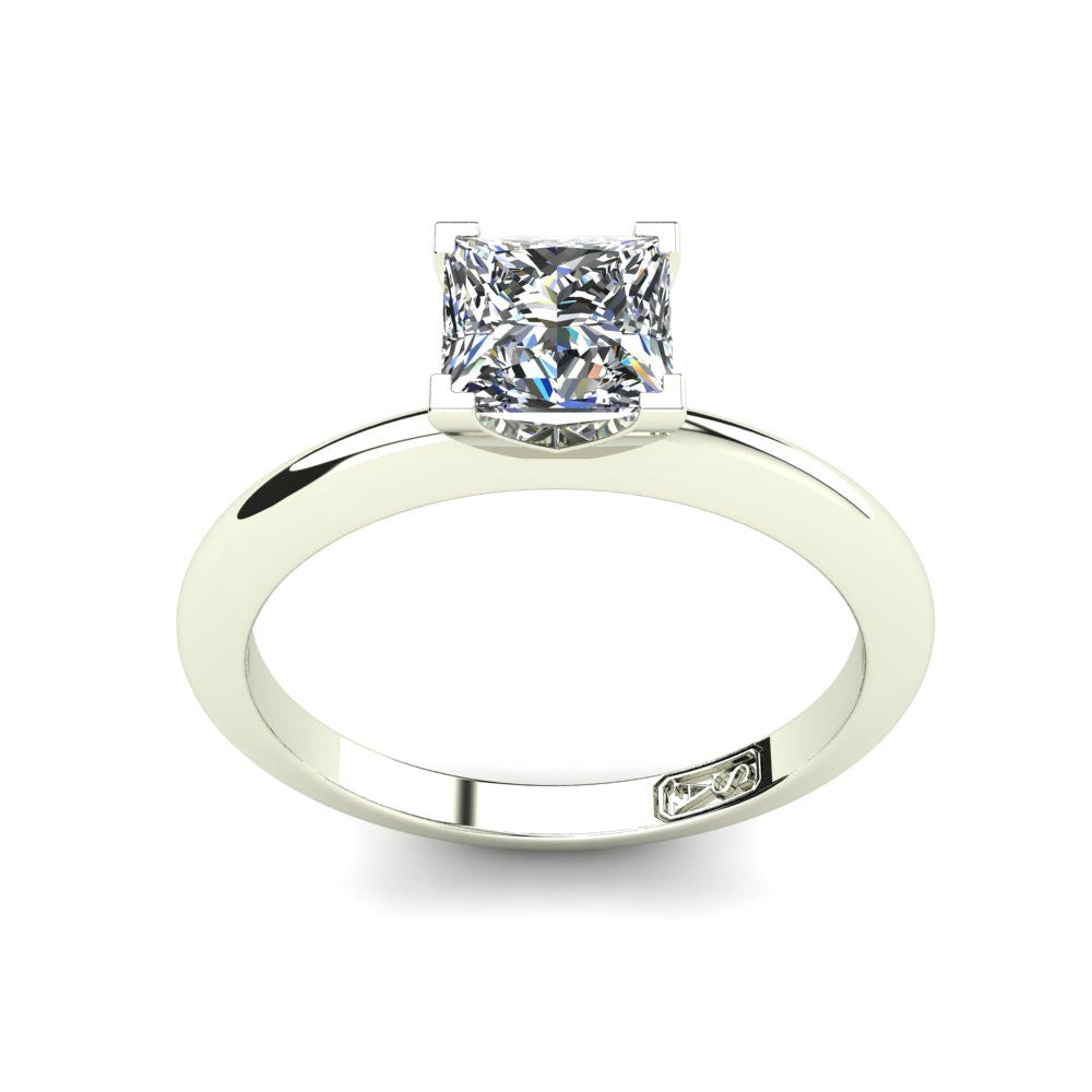 'Nicole' Princess Cut Engagement Ring