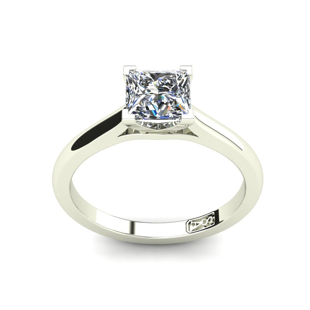 'Katie' Princess Cut Engagement Ring