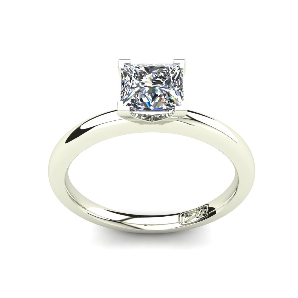 'Casey' Princess Cut Engagement Ring
