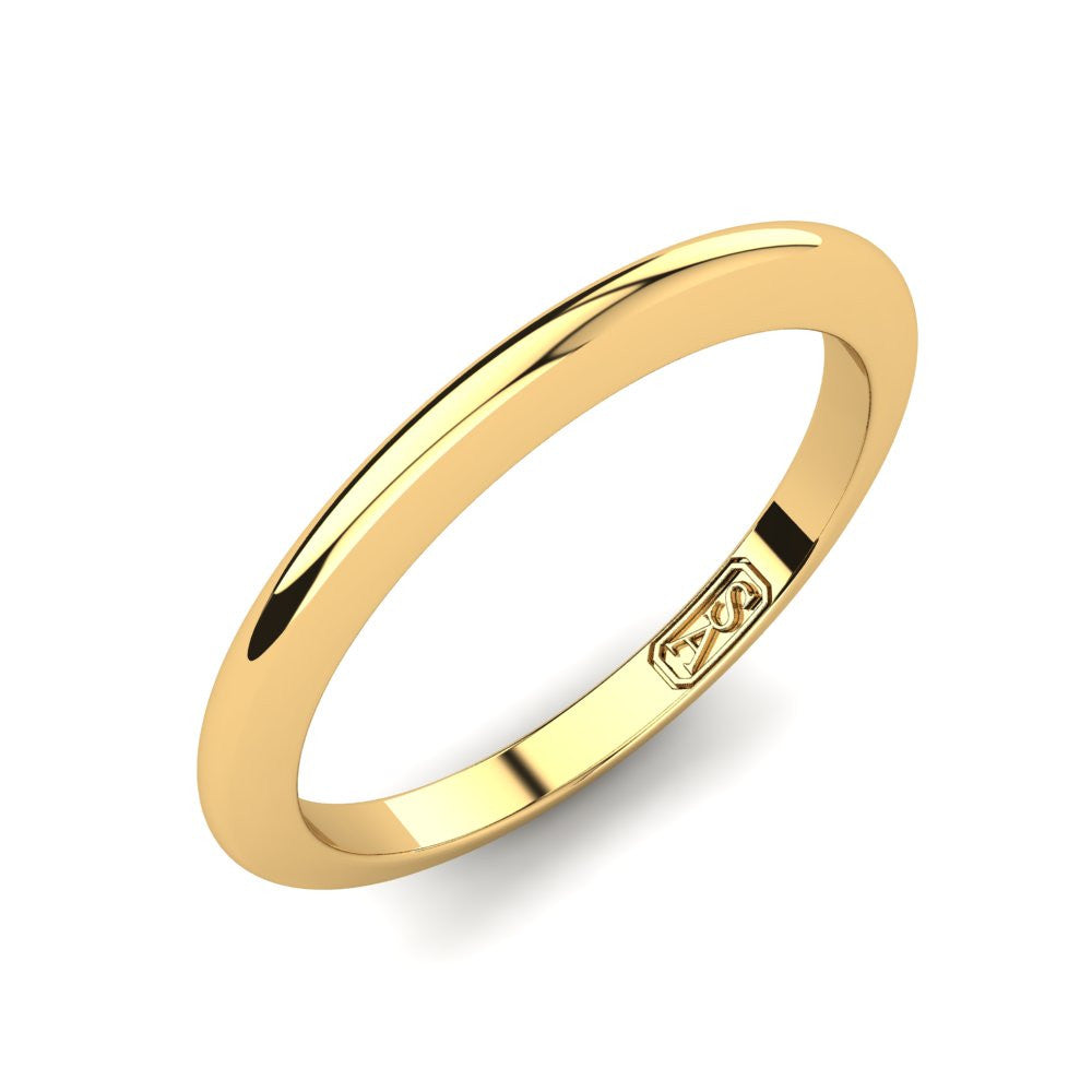 Classic Knife Edge Wedding Band