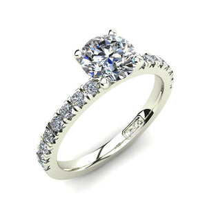 'Emily' Round Brilliant Cut Engagement Ring