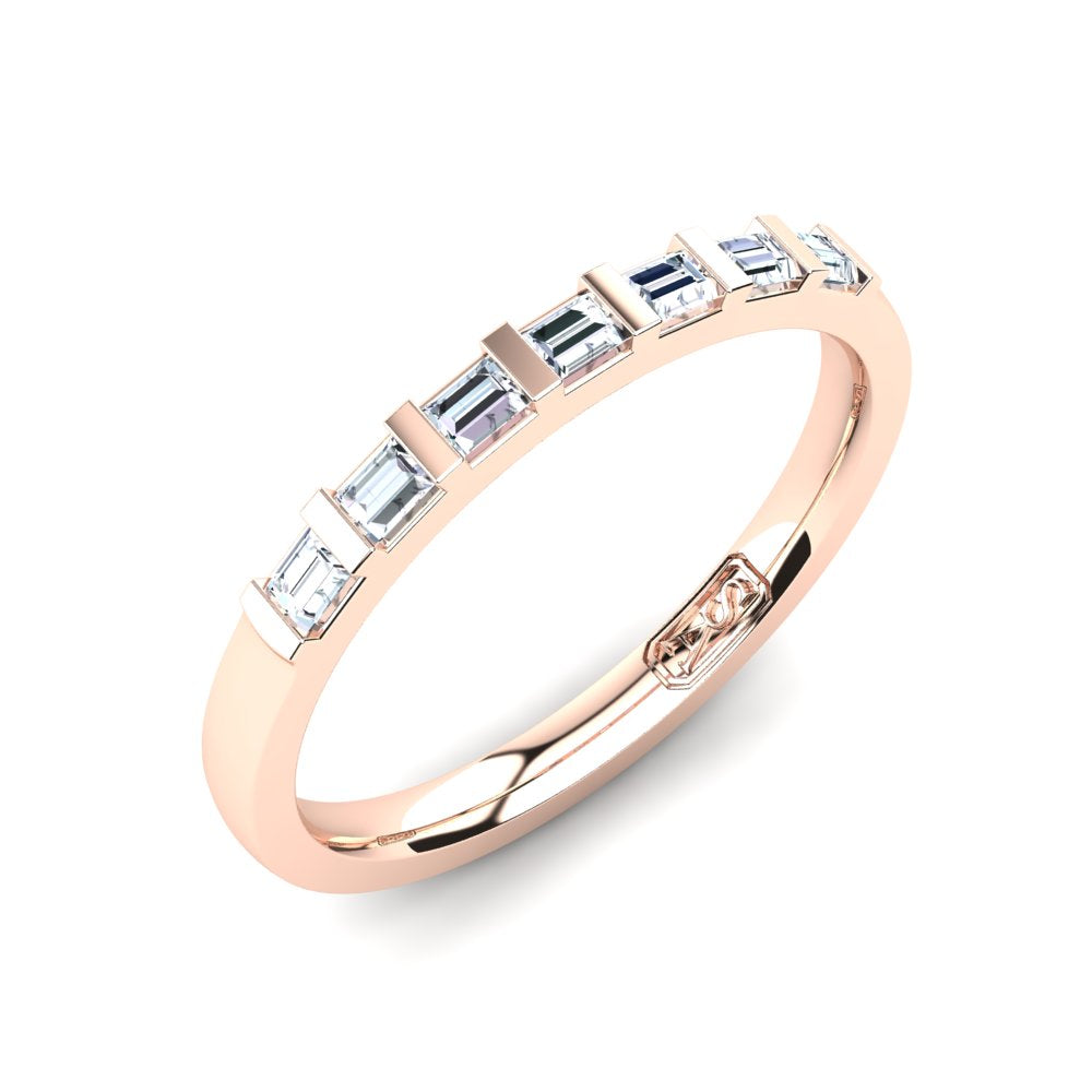 'Ester' Diamond Wedding Band