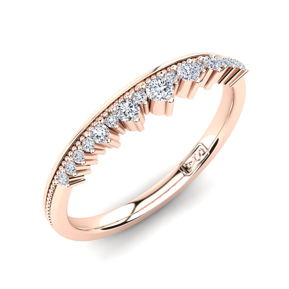 'Venus' Diamond Wedding Band