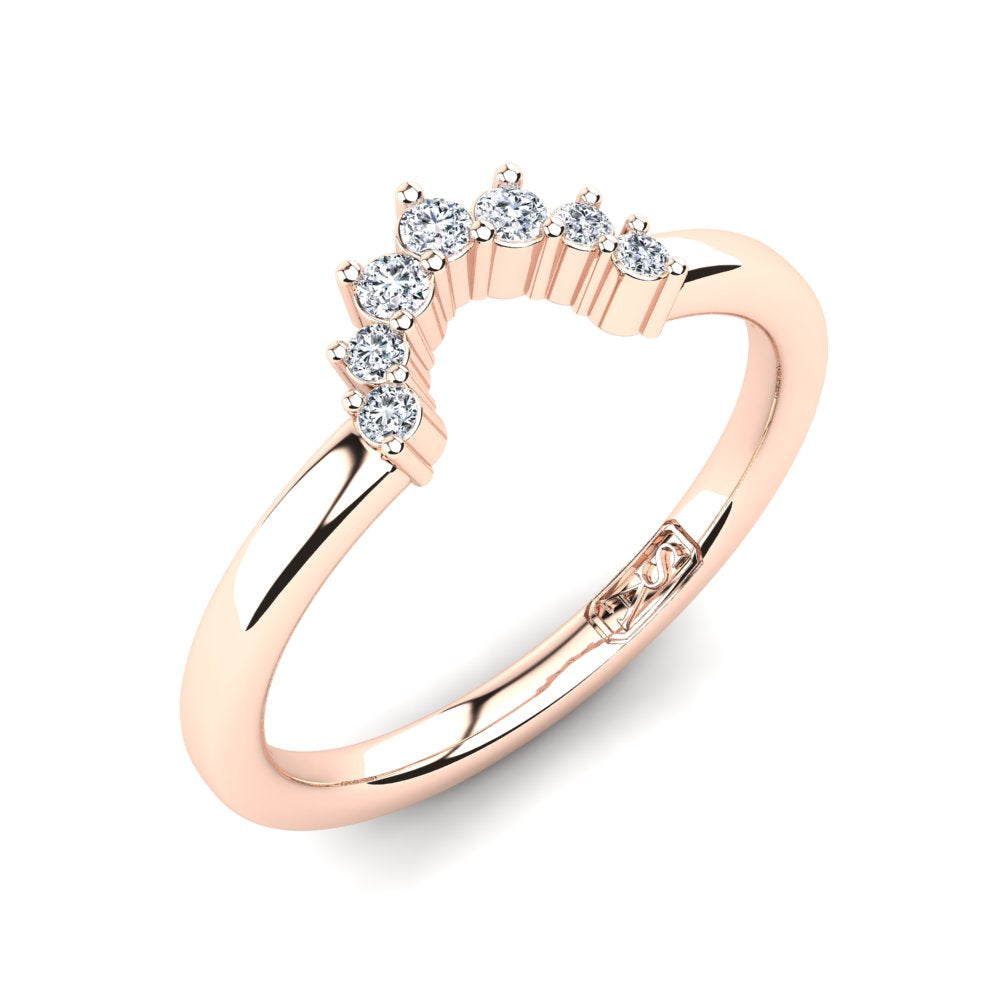'Ivy' Diamond Wedding Band
