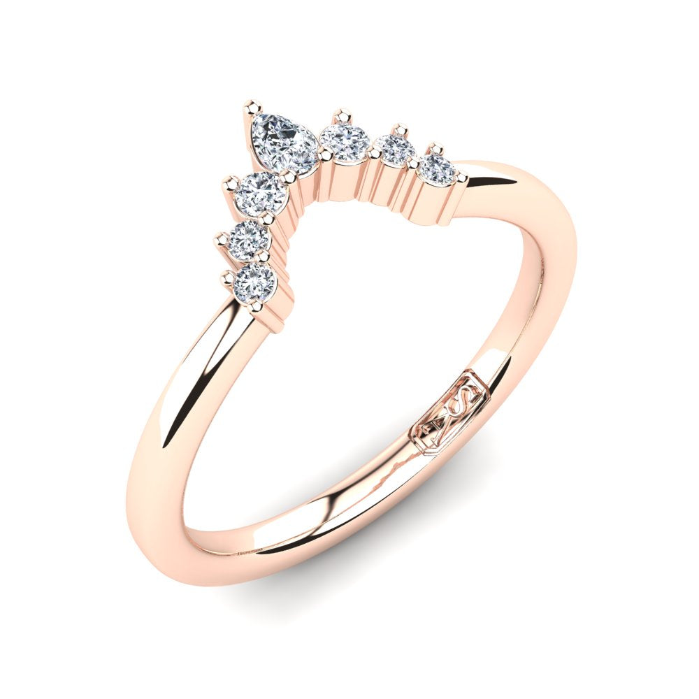 'Anika' Diamond Wedding Band