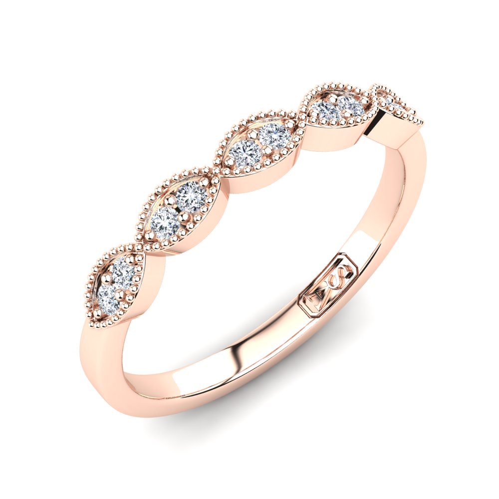 'Brie' Diamond Wedding Band