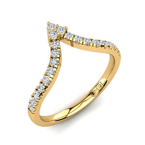 'Penny' Diamond Wedding Band