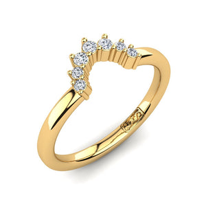 'Anika' Diamond Wedding Band
