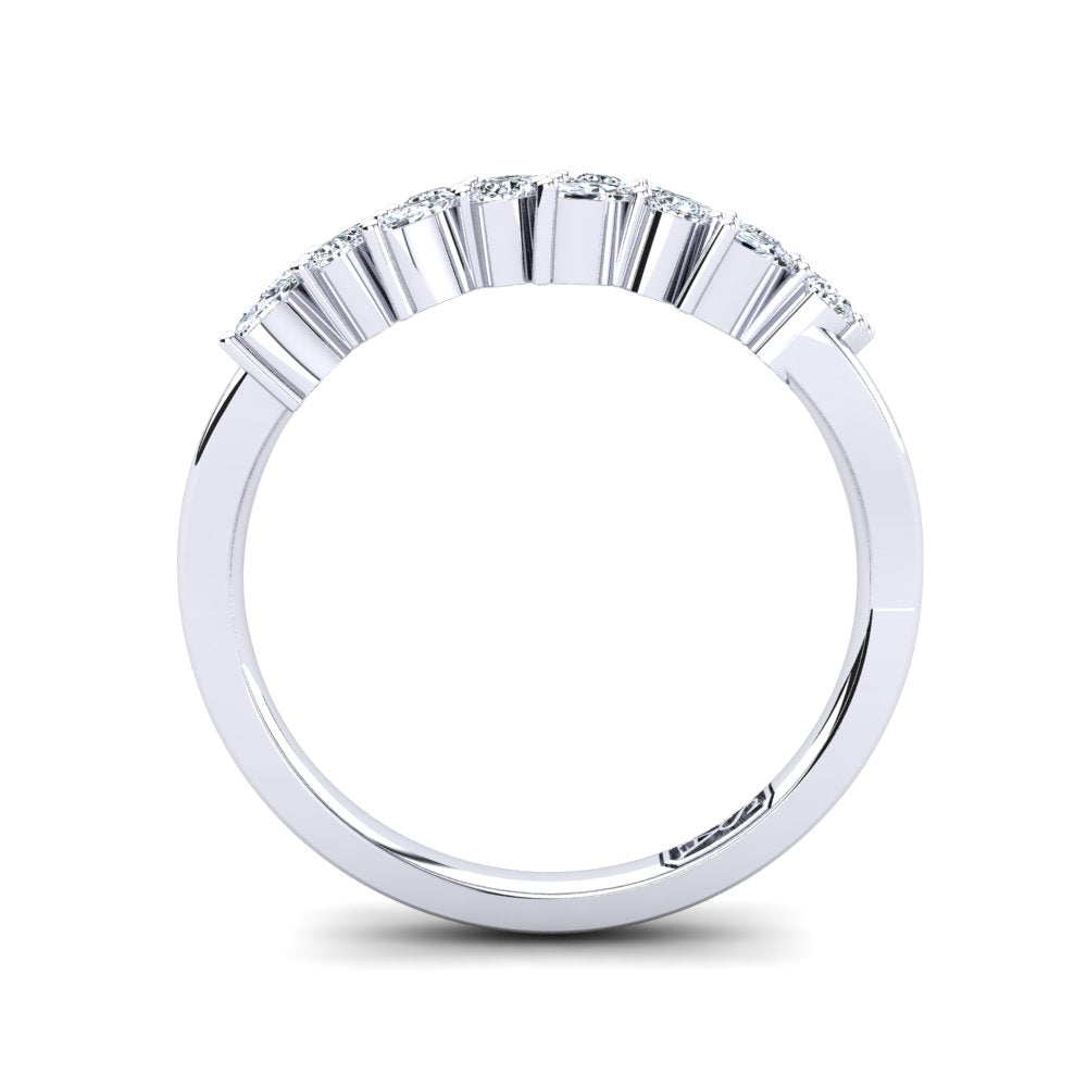 'Kat' Diamond Wedding Band