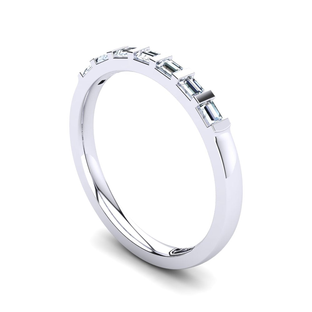 'Ester' Diamond Wedding Band
