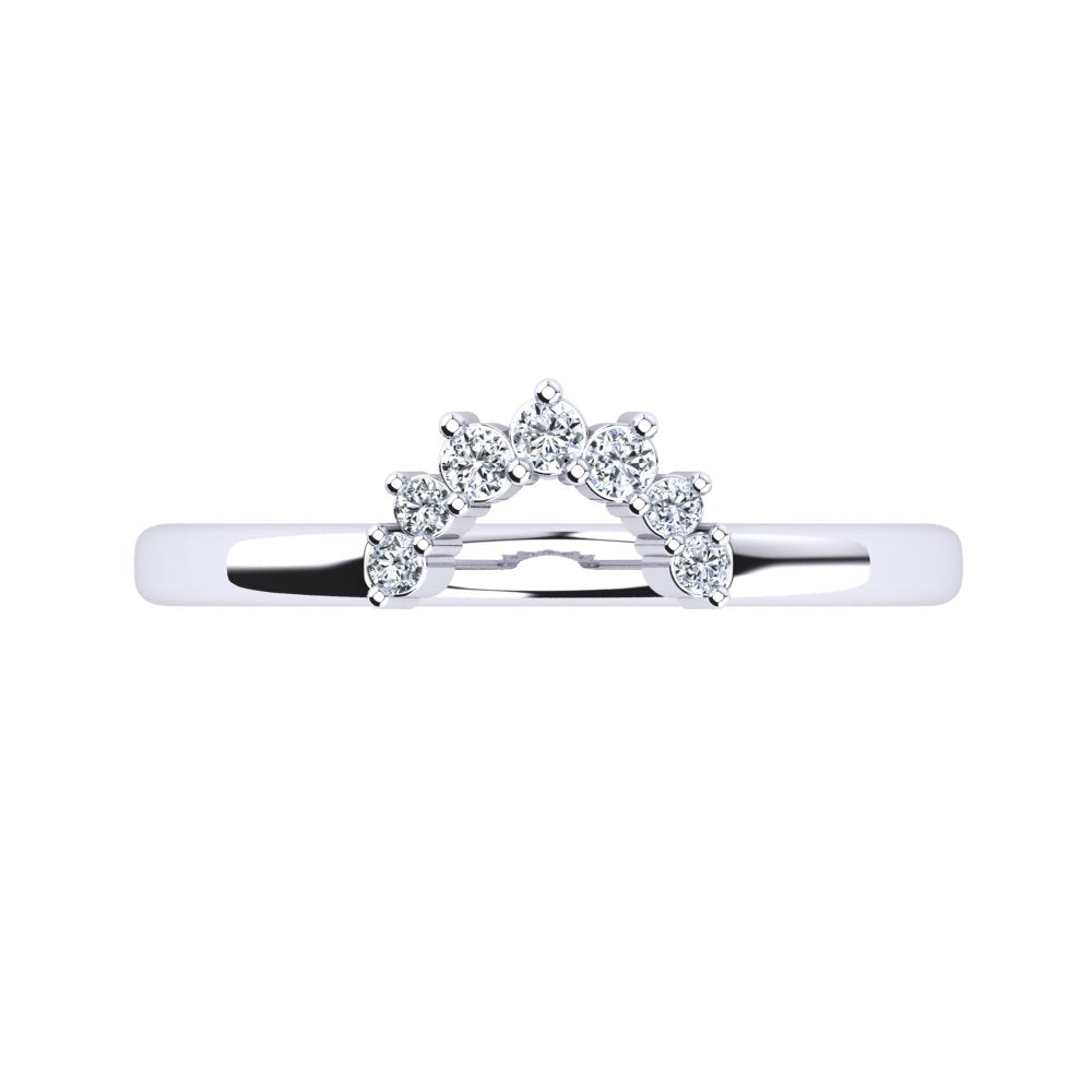 'Ivy' Diamond Wedding Band