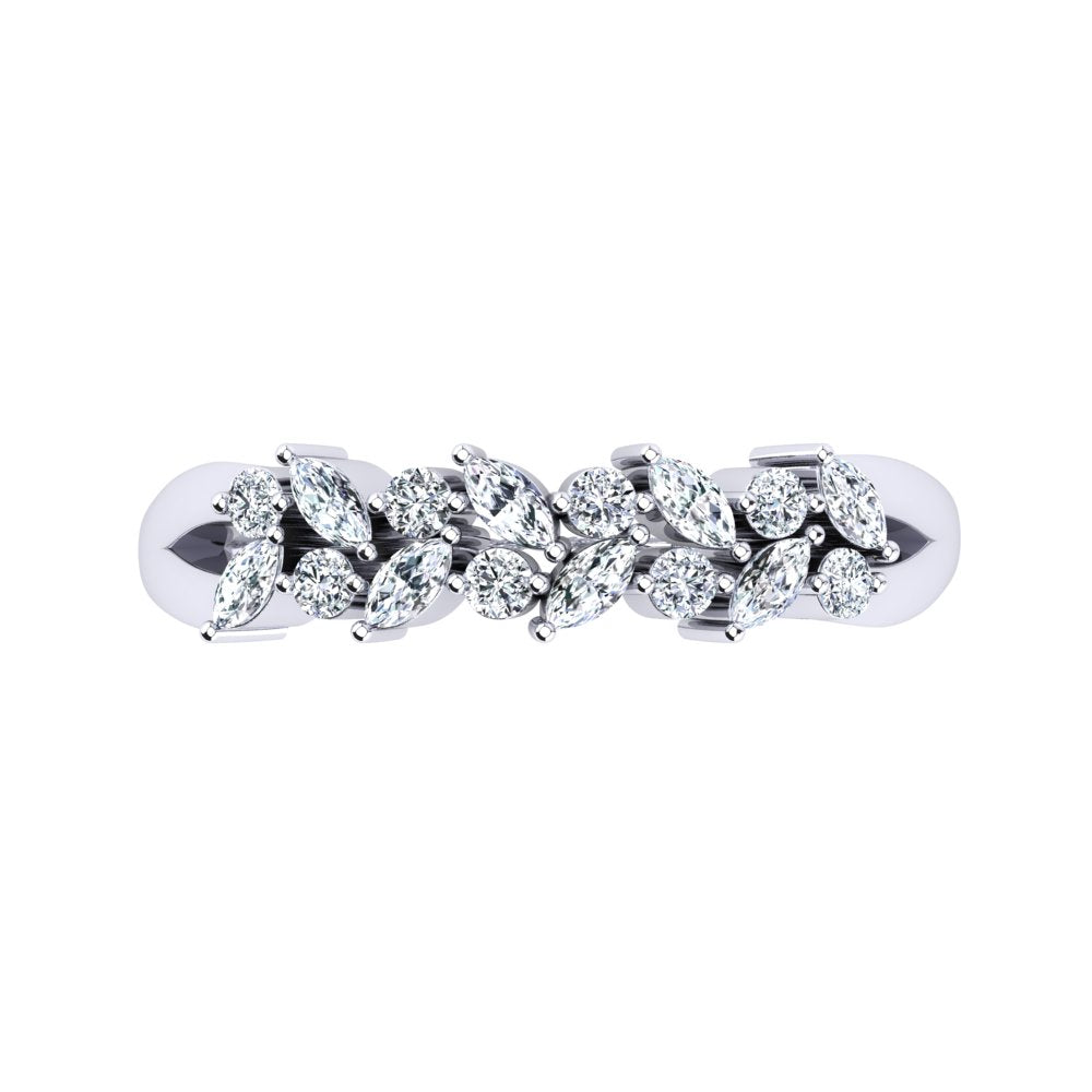 'Kat' Diamond Wedding Band