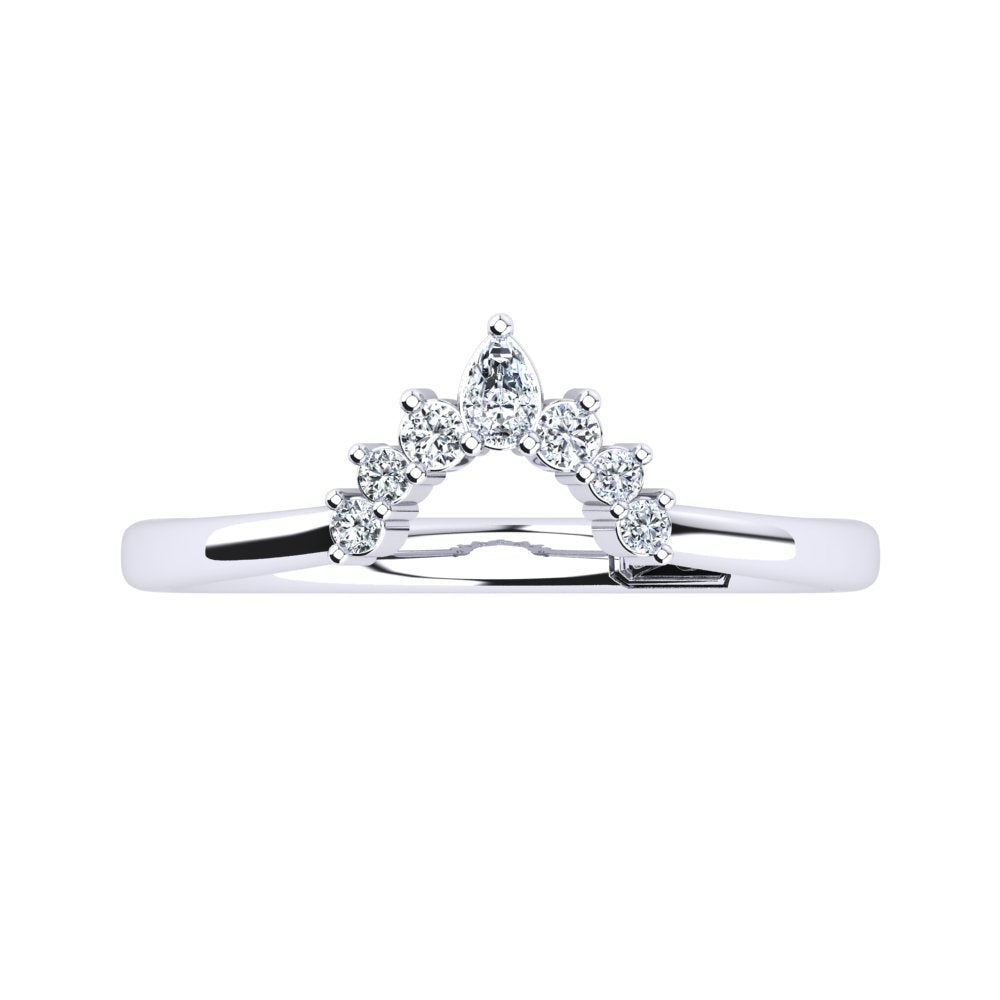 'Anika' Diamond Wedding Band