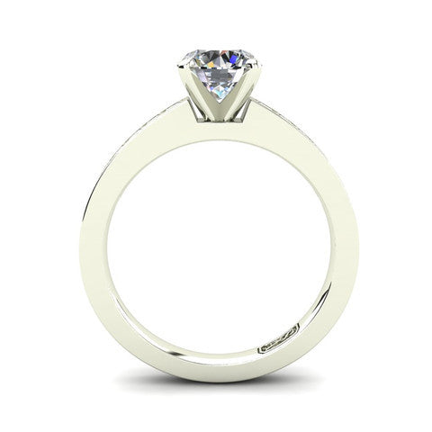 'Lydia' Round Brilliant Cut Engagement Ring