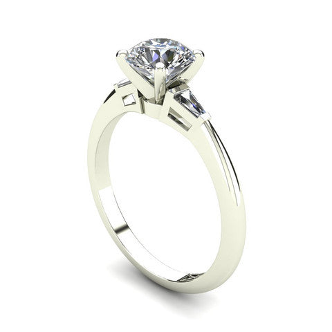 'Marni' Round Brilliant Cut Engagement Ring