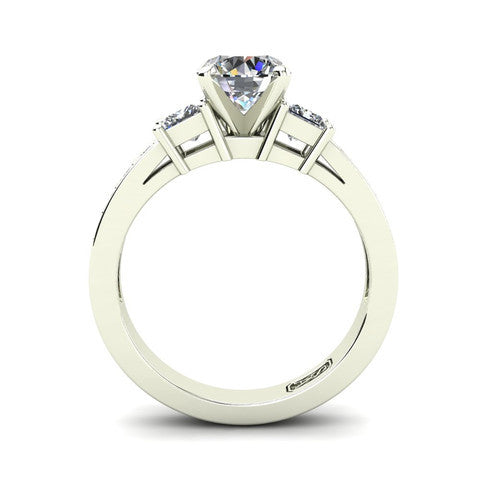 'Tayla' Round Brilliant Cut Engagement Ring