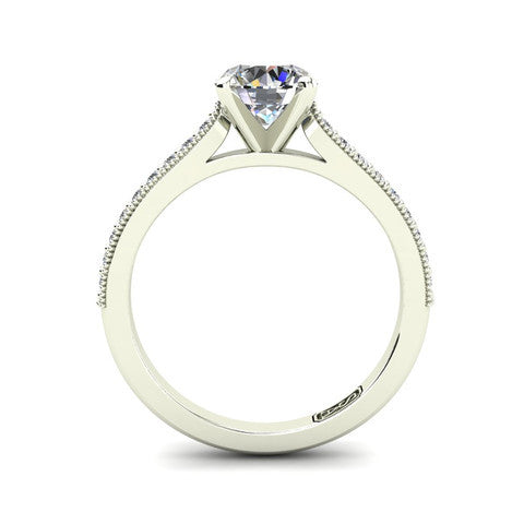 'Nadia' Round Brilliant Cut Engagement Ring
